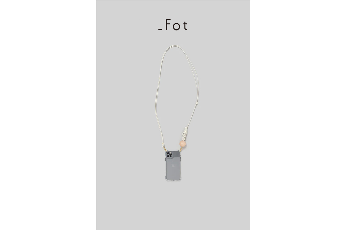 _Fot フォート round wire earring L_egg (Ear cuff) [1403a_cl/brass]