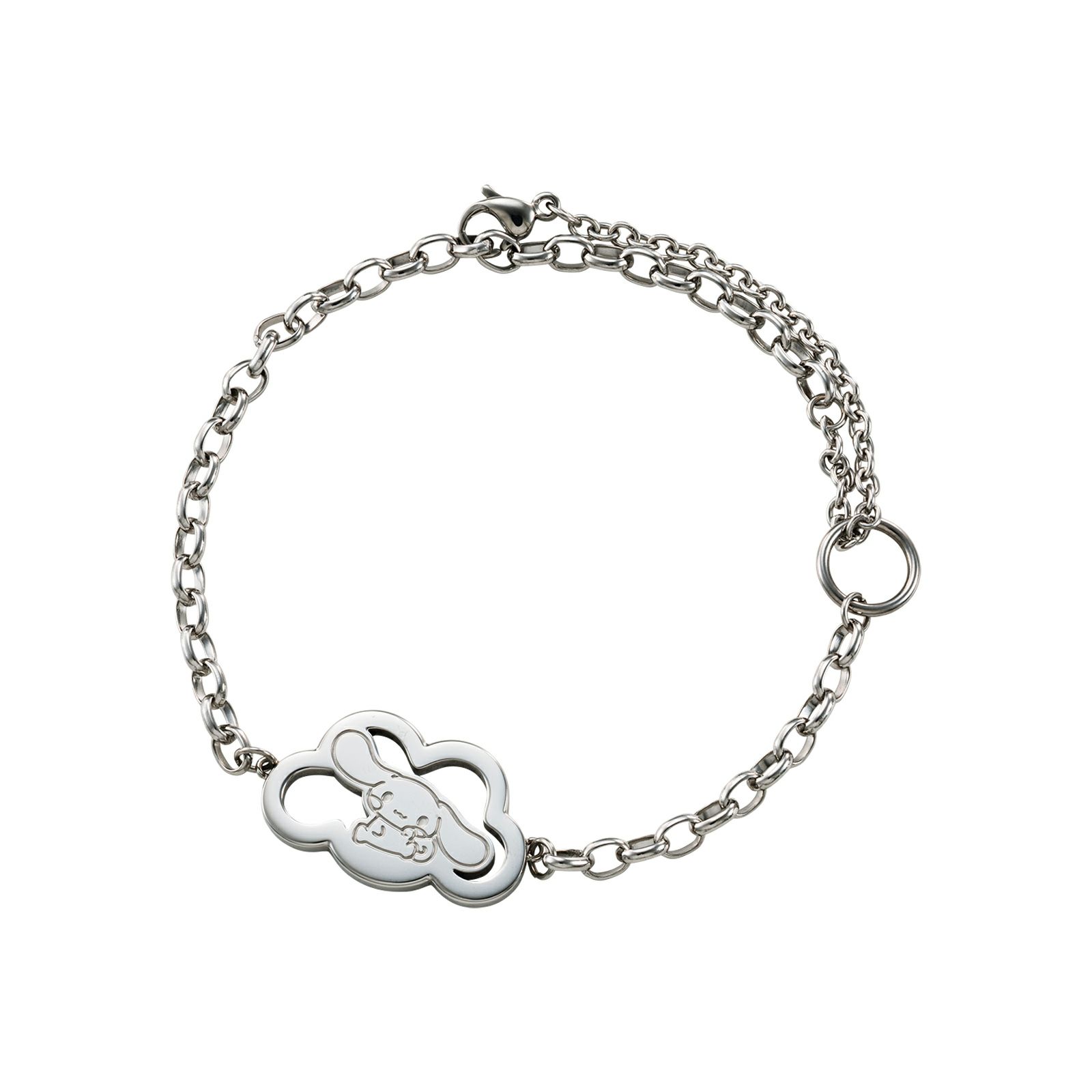 シナモロール サンリオ｜ブレスレット ステンレス SACI-B003SV｜white