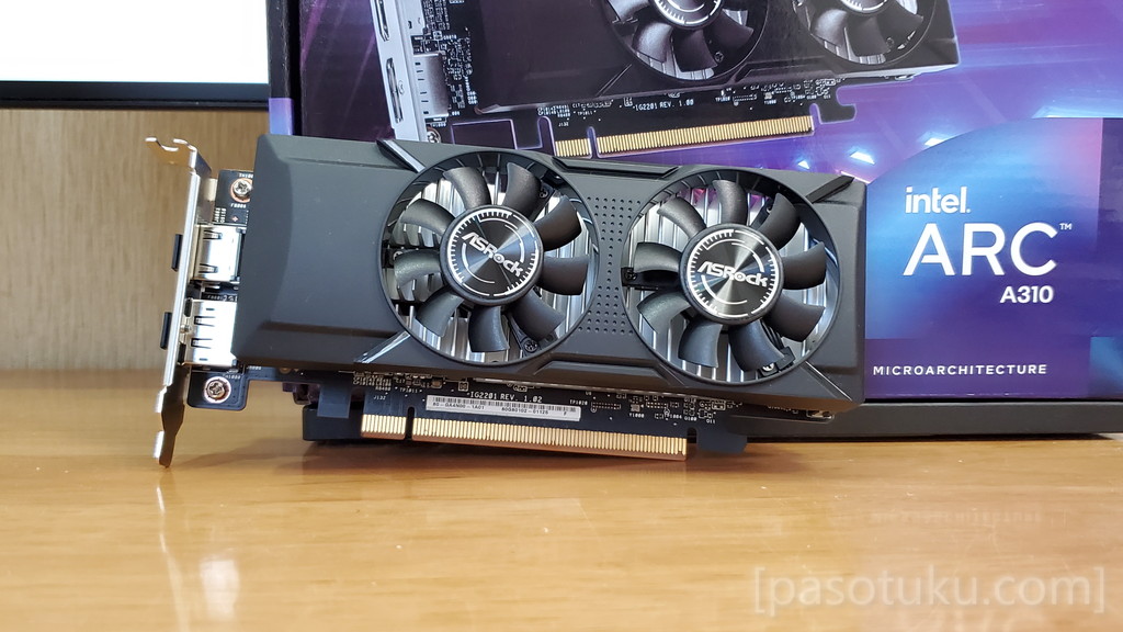 グラフィックボード・グラボ・ビデオカード ASRock Intel arc A310