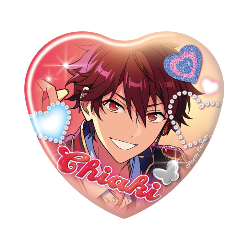 あんスタ 情人節 甜心 バレンタイン ハート缶バッジ 32種 BOX あんスタ