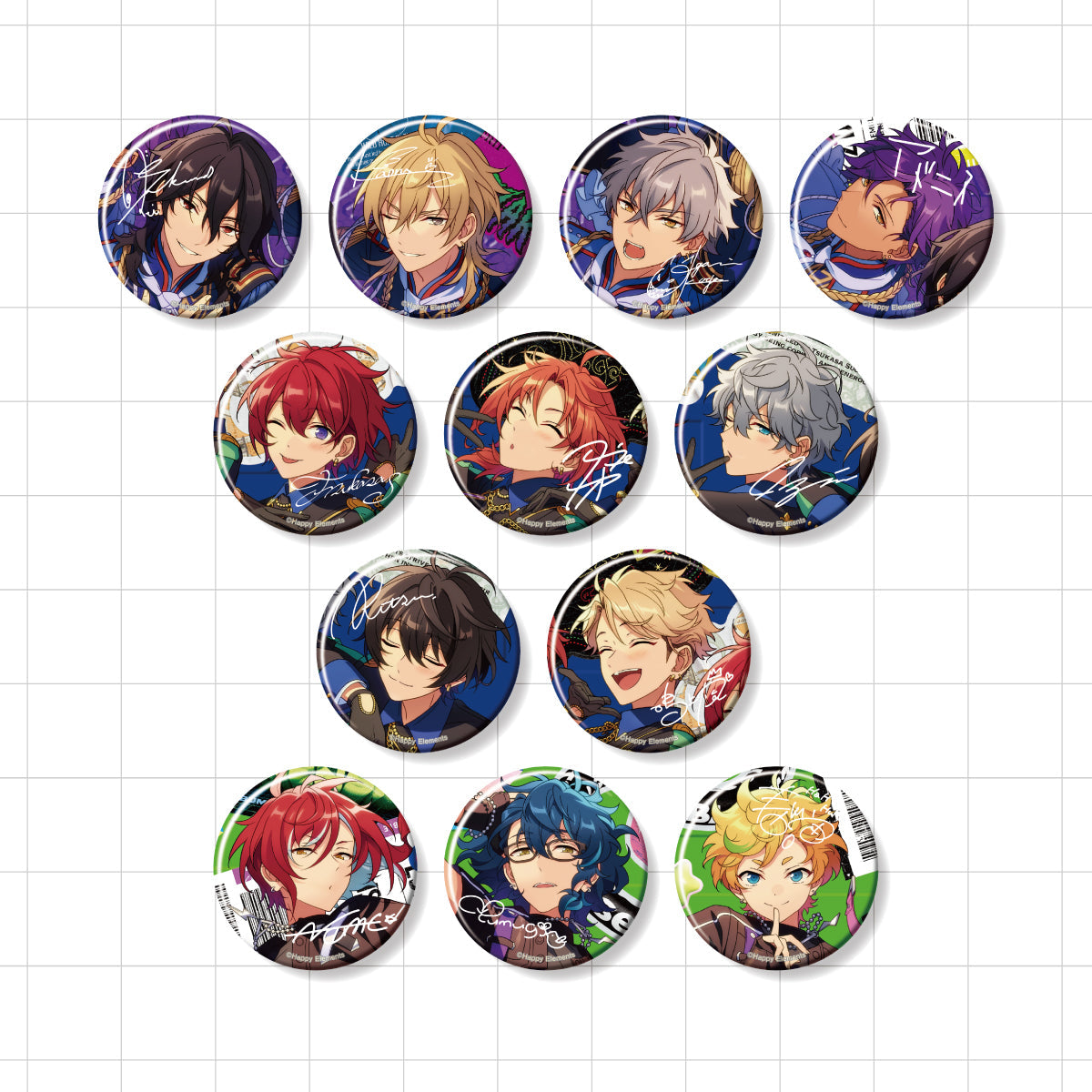 あんスタ 鳴上嵐 Knights アルバム TRIP缶バッチ あんスタ TRIP