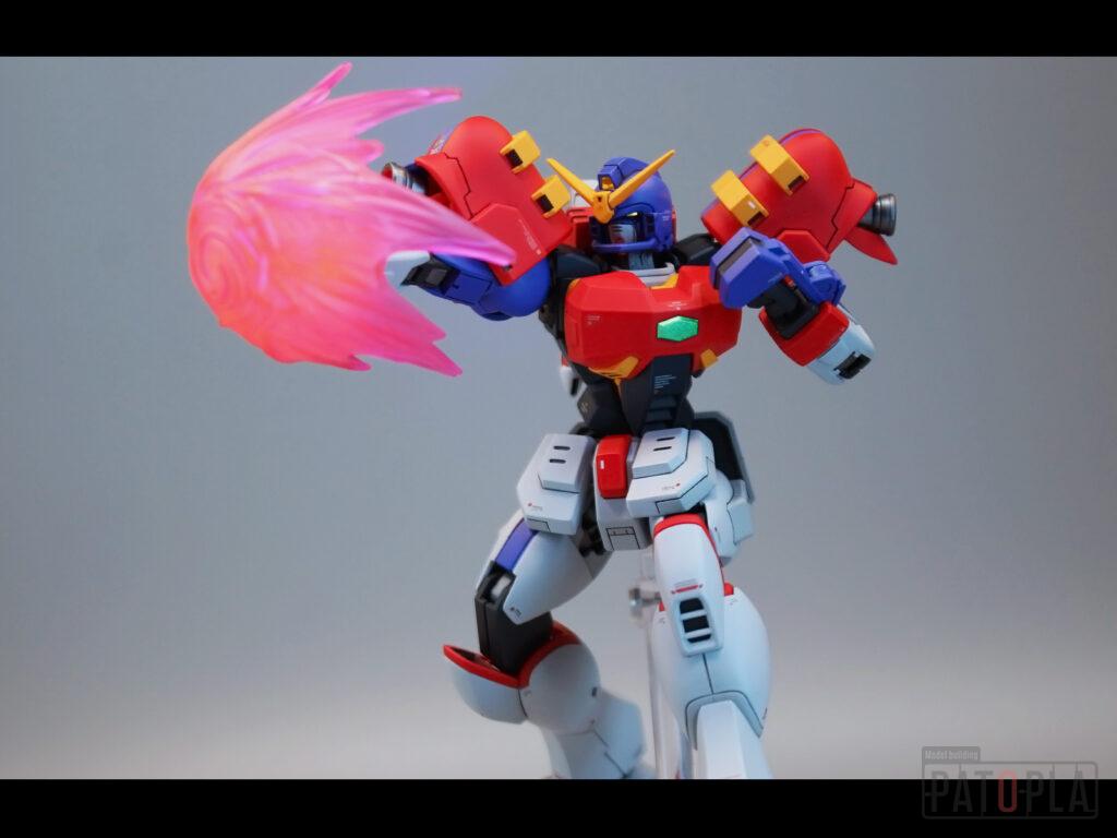 HG 1/144 ガンダムマックスター 改修・全塗装製作「唸れ！夢を掴んだ