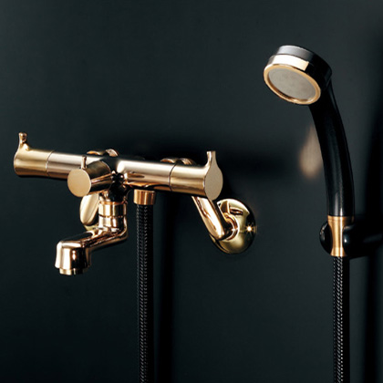 139-020-AG カクダイ（KAKUDAI） 2ハンドルシャワー混合栓（一時止水