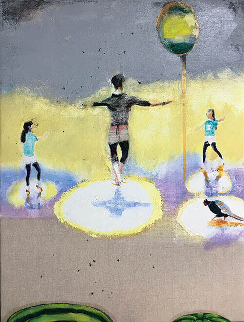 Wataru Kimura 木村航 アクリルキャンバス作品 Wataru Kimura 木村航