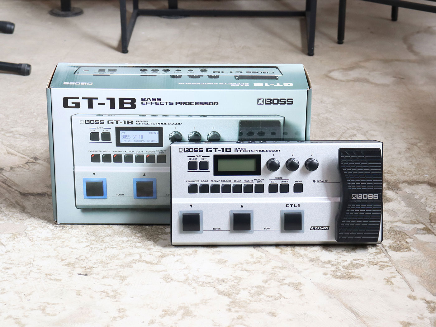 中古・新品同様】BOSS GT-1B ベース用マルチエフェクター アダプタ付属