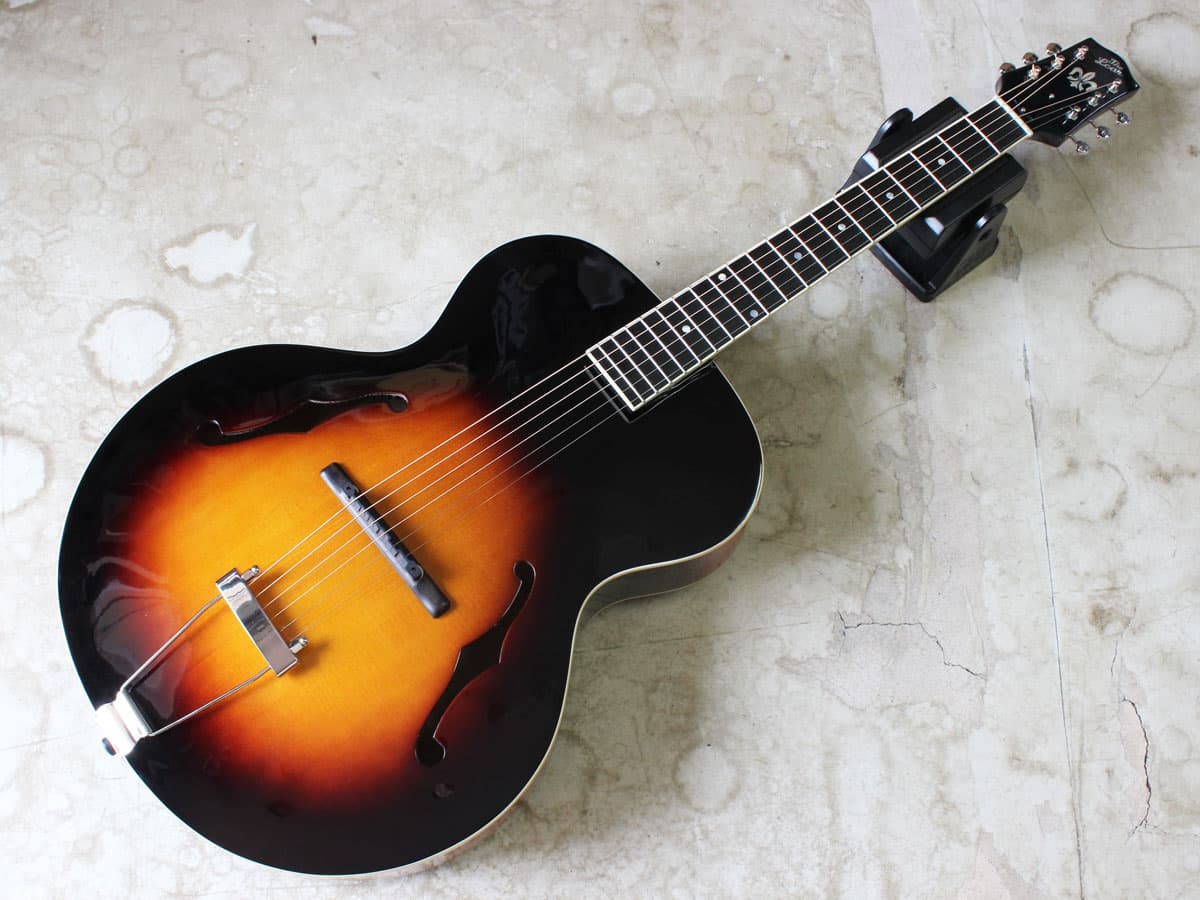 中古・美品】LOAR LH-600 Vintage Sunburst アーチトップ/ピックギター