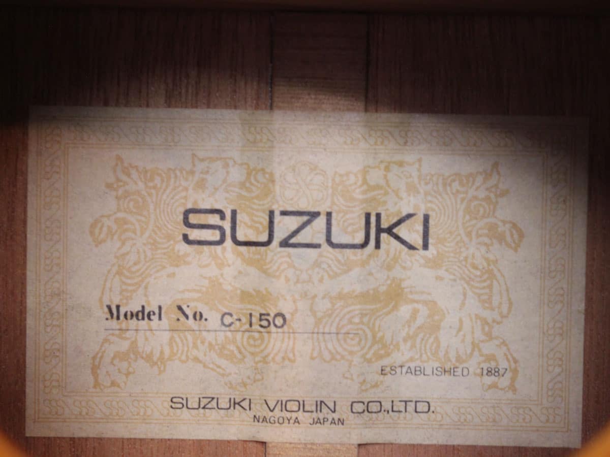 SUZUKI C-150 アコースティックギター クラシックギター 中古・現状