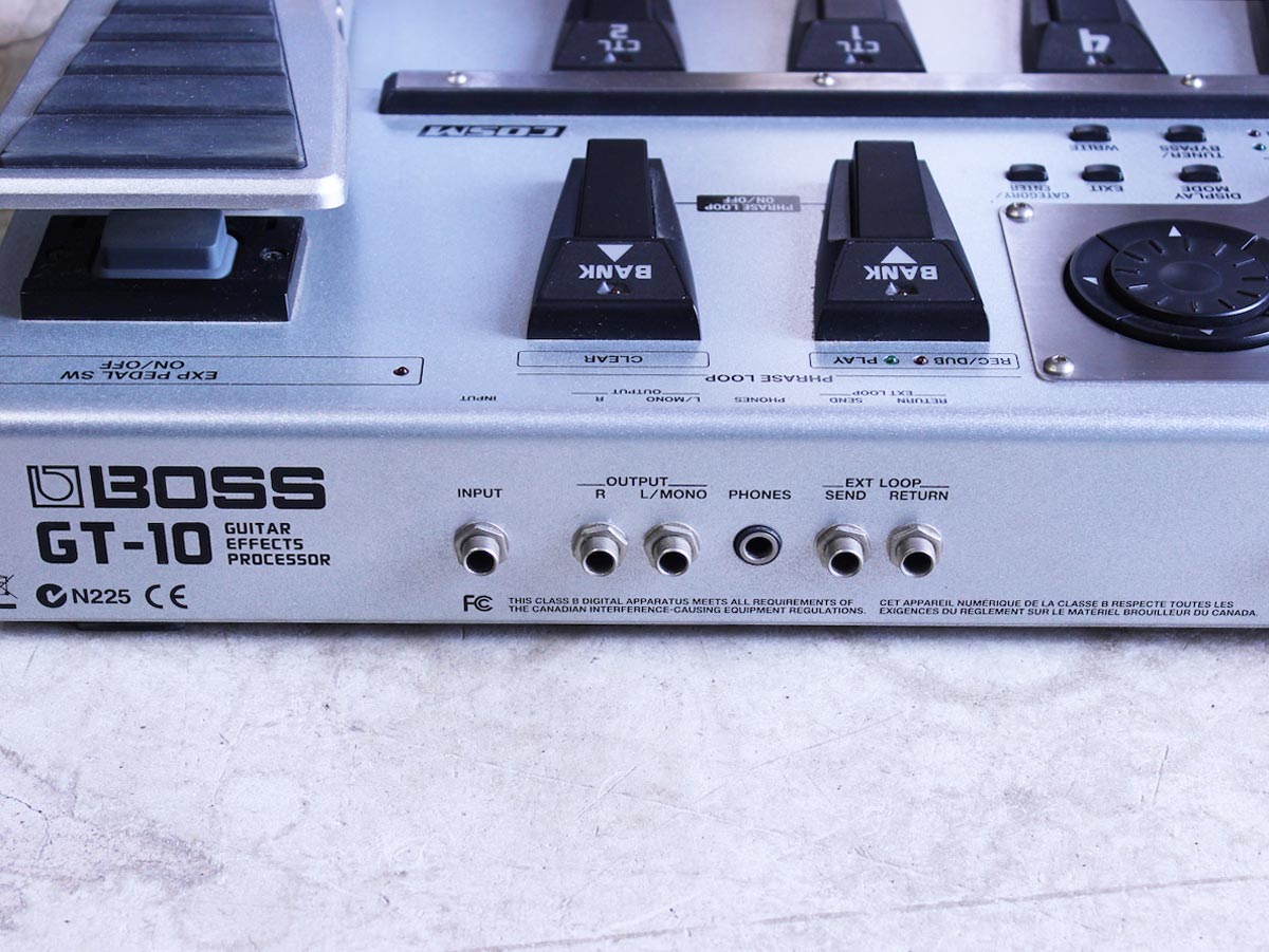 BOSS GT-10 デジタルエフェクター ケース付き BOSS GT-10 デジタル