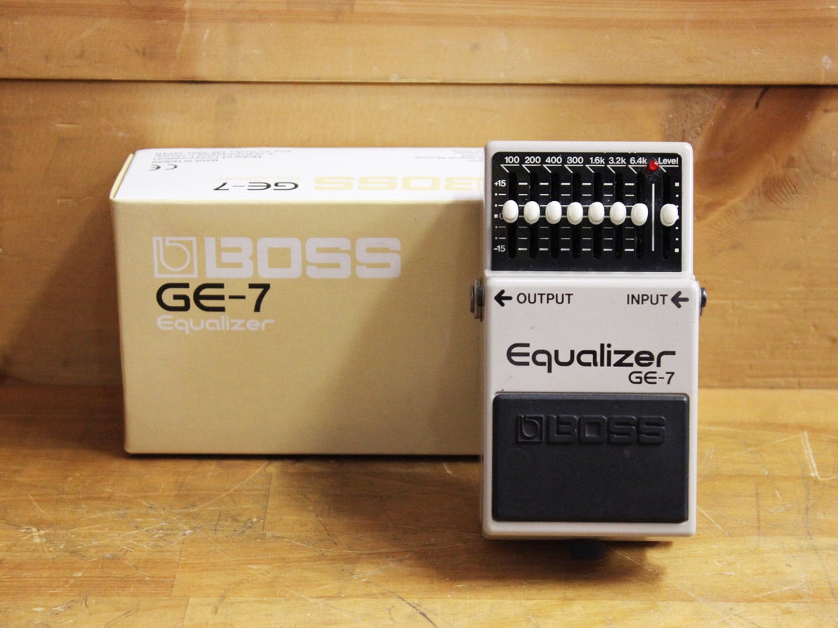 BOSS GE-7 イコライザー 1997年 台湾製 台湾製 BOSS GE-7 Equalizer
