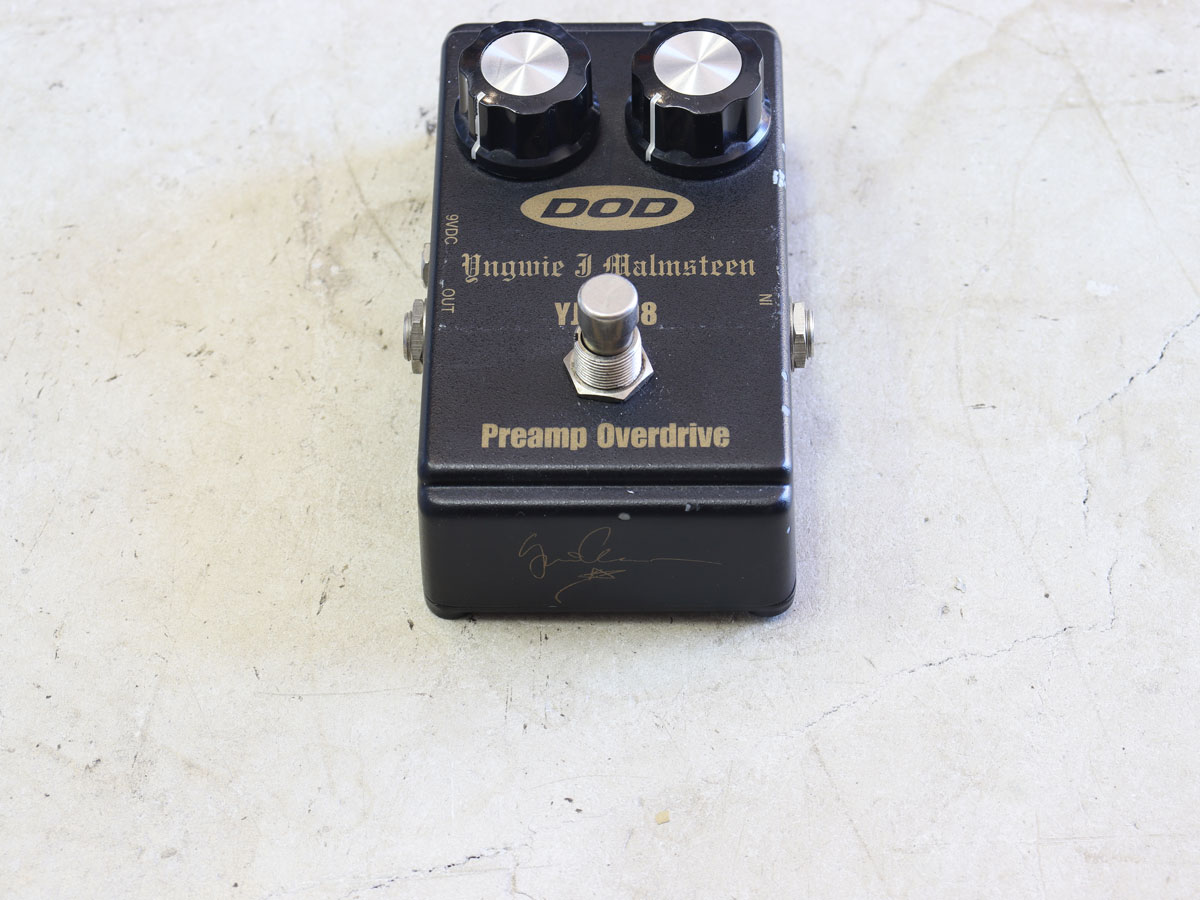 中古】DOD YJM308 Preamp Overdrive Yngwieモデル オーバードライブ