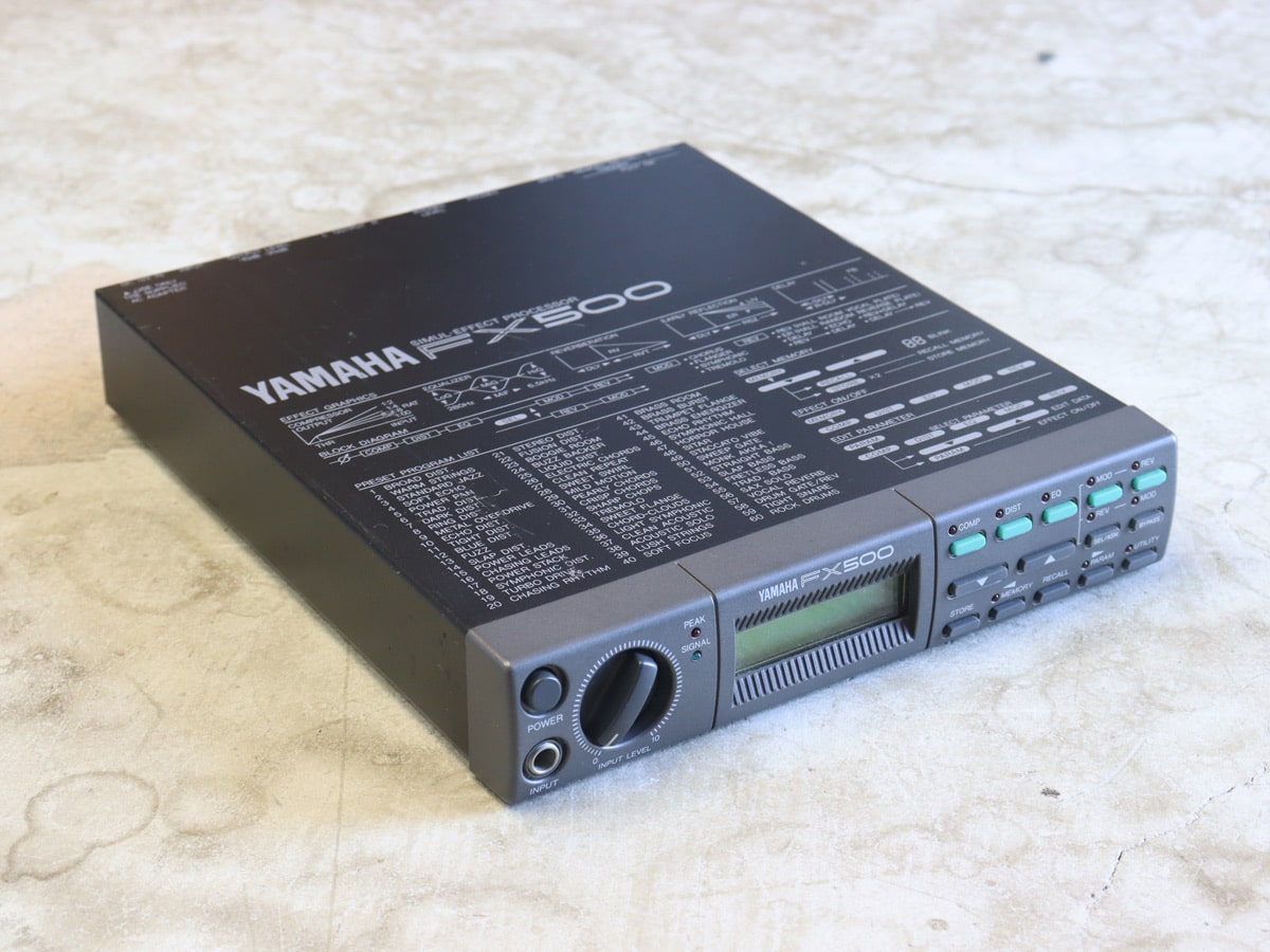中古】YAMAHA FX500 マルチエフェクター - 神奈川県の中古楽器店