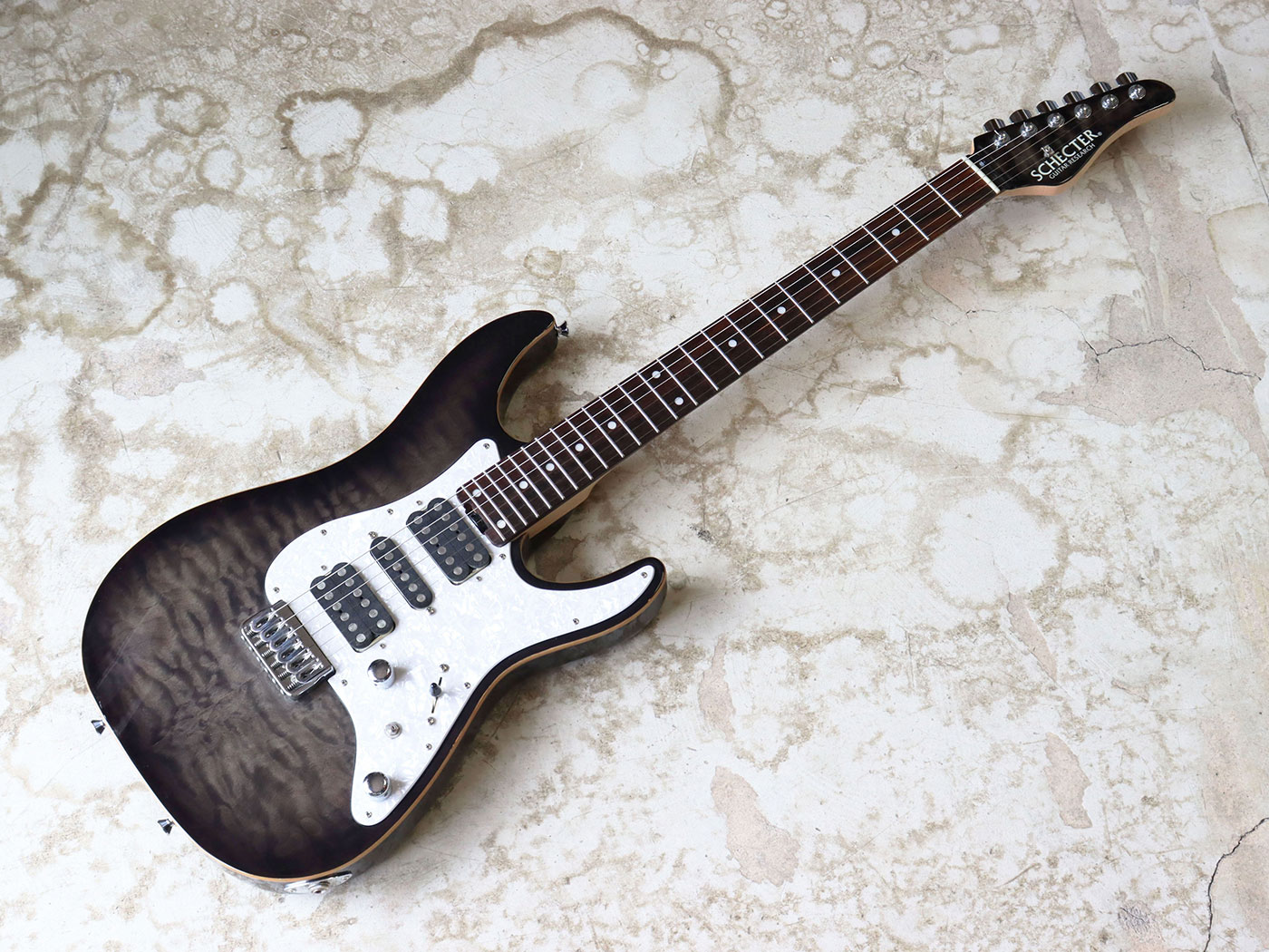 中古】SCHECTER SD-2-24-AL-FXD TBB/R エレキギター - 神奈川県の中古