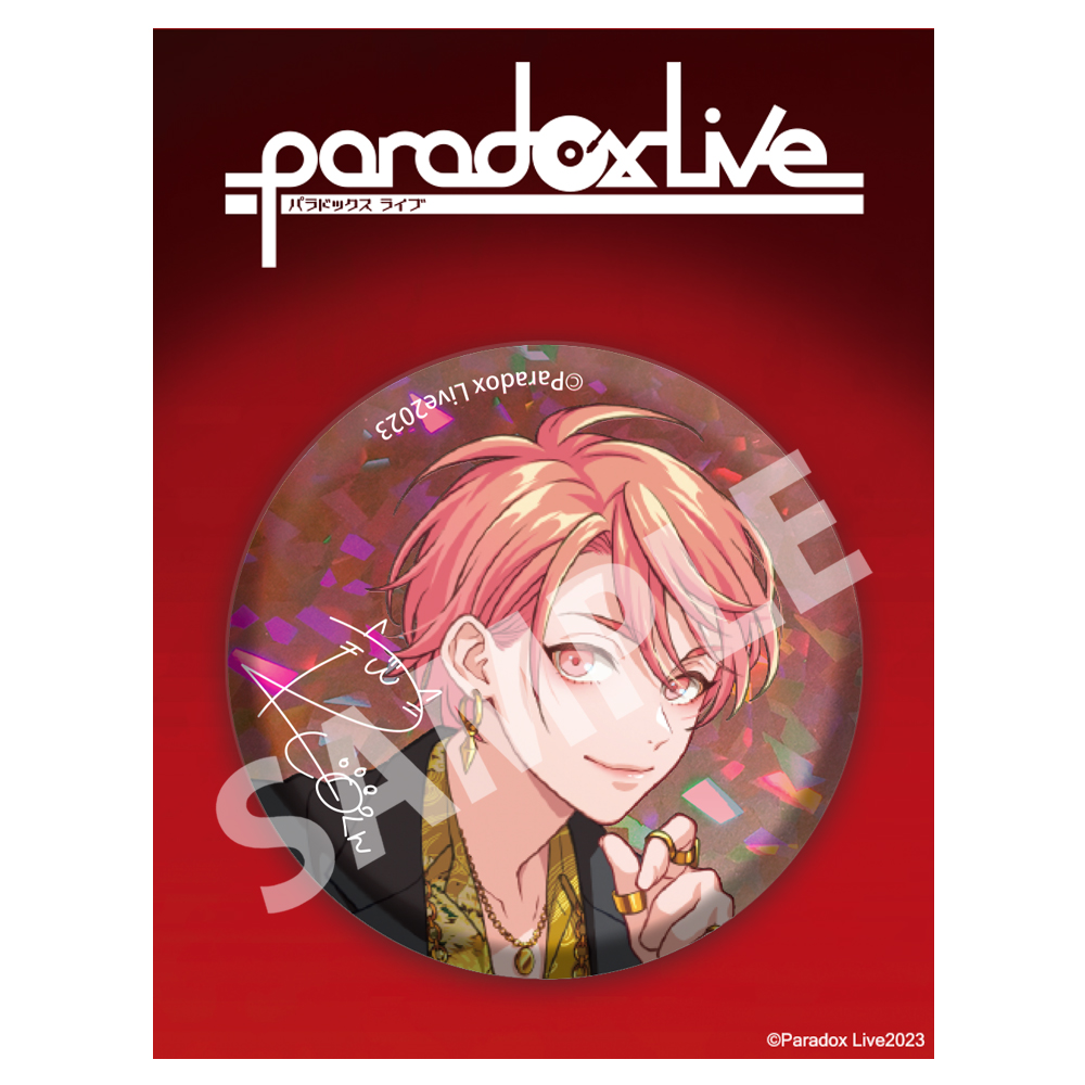 パラライ 缶バッジ Paradox Live Ver.27 4周年 燕 東夏 Paradox Live
