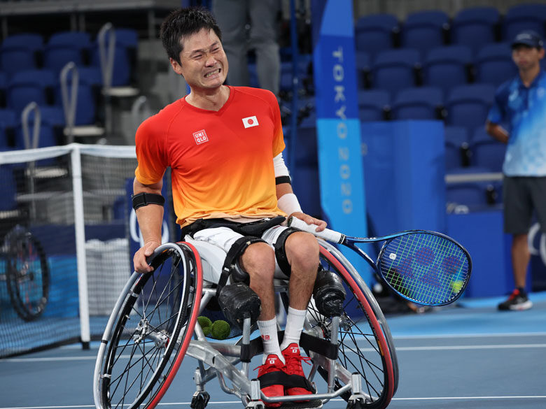 鏡の前の自分に「I can do it」、車いすテニス・国枝慎吾が金メダル