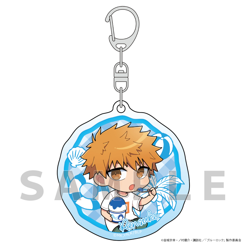 國神國神錬介トゥインクルキーホルダーアクキーブルーロックブルロ