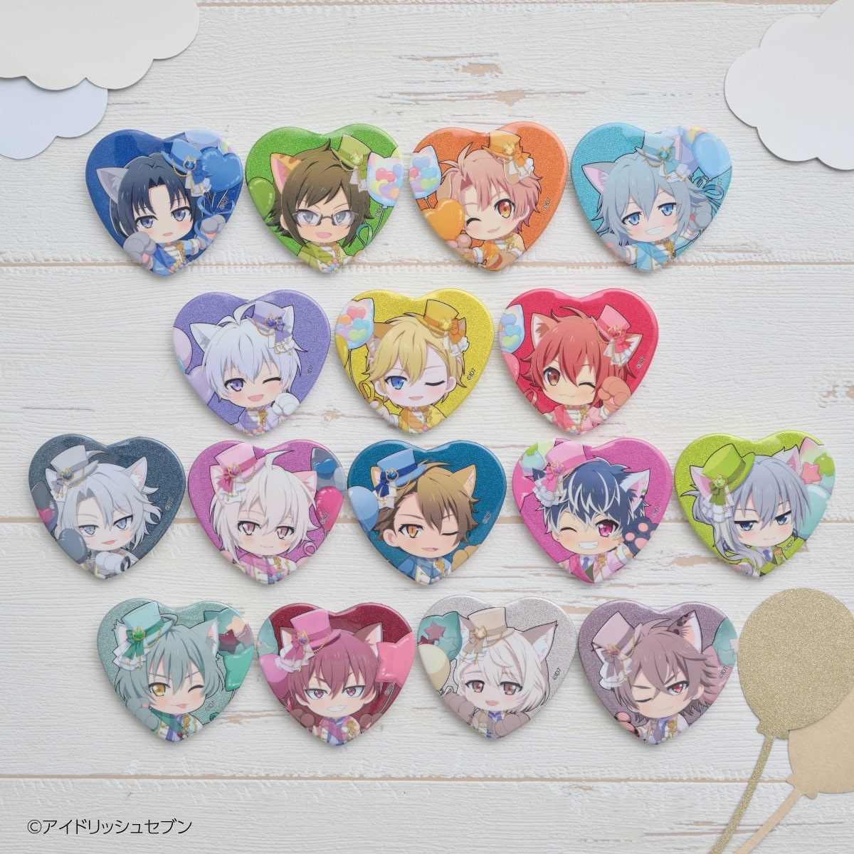 アイドリッシュセブン 缶バッジ6th Anniversary 四葉環 39個 6th