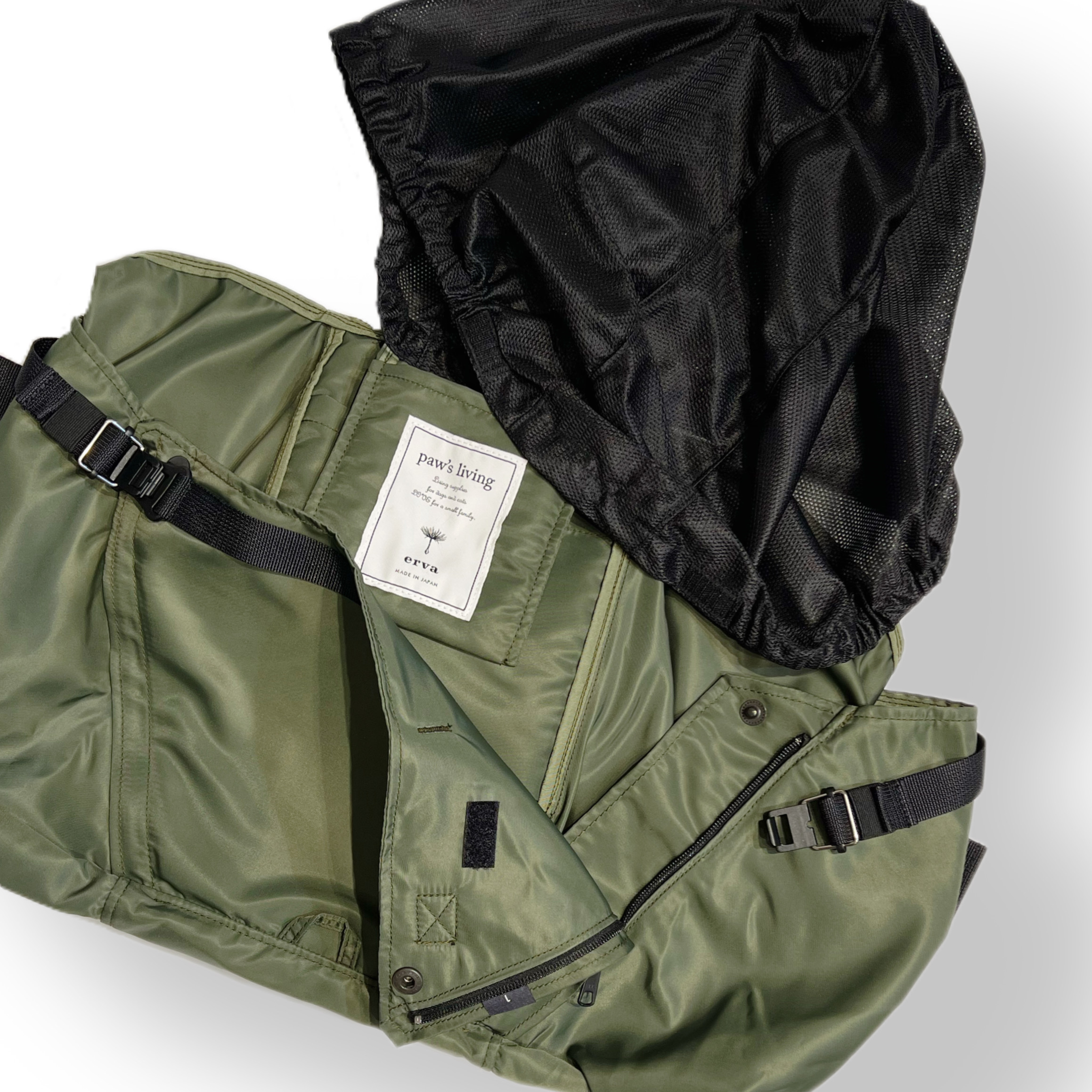 erva 別注】メッシュフード付きアベルト | paw's living