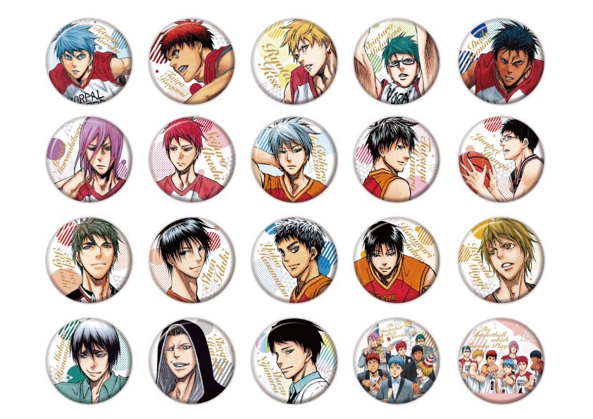 黒子のバスケ アクスタ 缶バッジ 等 黒子のバスケ 缶バッジ アクリル