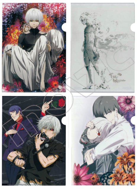 東京喰種 クリアファイル ポストカードセット 東京喰種 クリアファイル