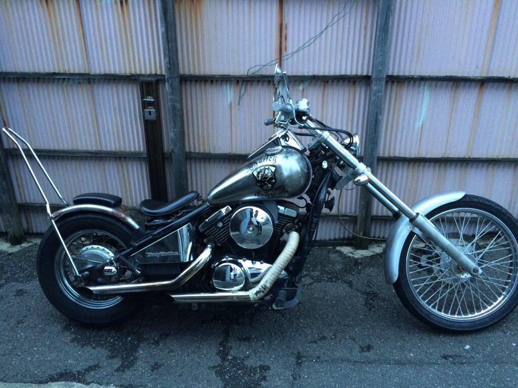 バルカン400 社外 トリプルツリー 8度