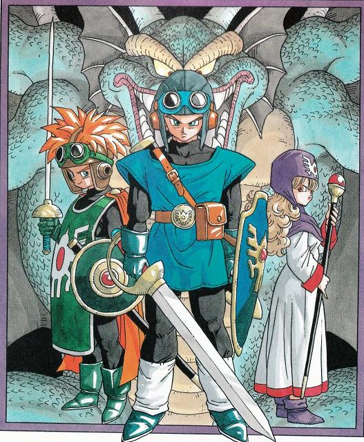 鳥山明 ドラゴンクエスト パッケージ用イラスト キャラクターデザイン