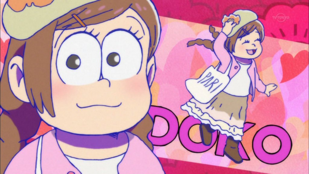 おそ松さん じょし松さん おそ子 カラ子 一子 十四子 トド子 アクリル