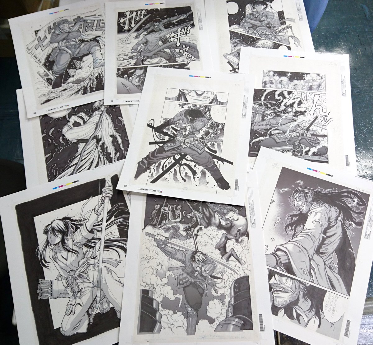 DRIFTERS ドリフターズ 複製原画 第一弾・第二弾