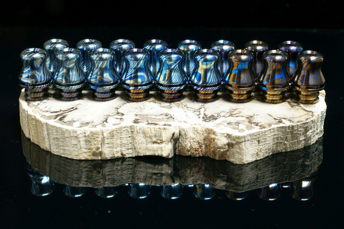 結晶化チタン・シリンダーロッド (チタン合金) ティマスカス Timascus