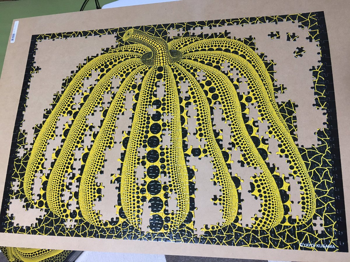 草間彌生 ジグソーパズル1000ピース 草間彌生 カボチャ 1000ピース