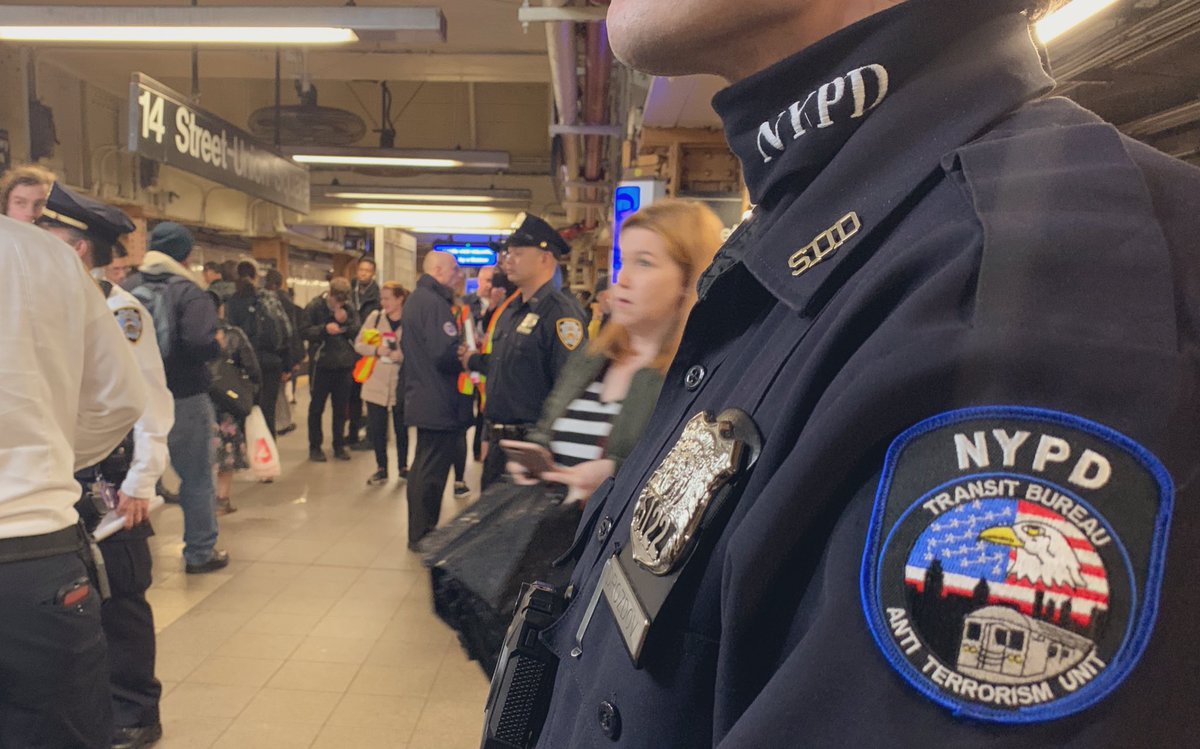 Members of our Transit Anti-Terrorism Unit are just some of the