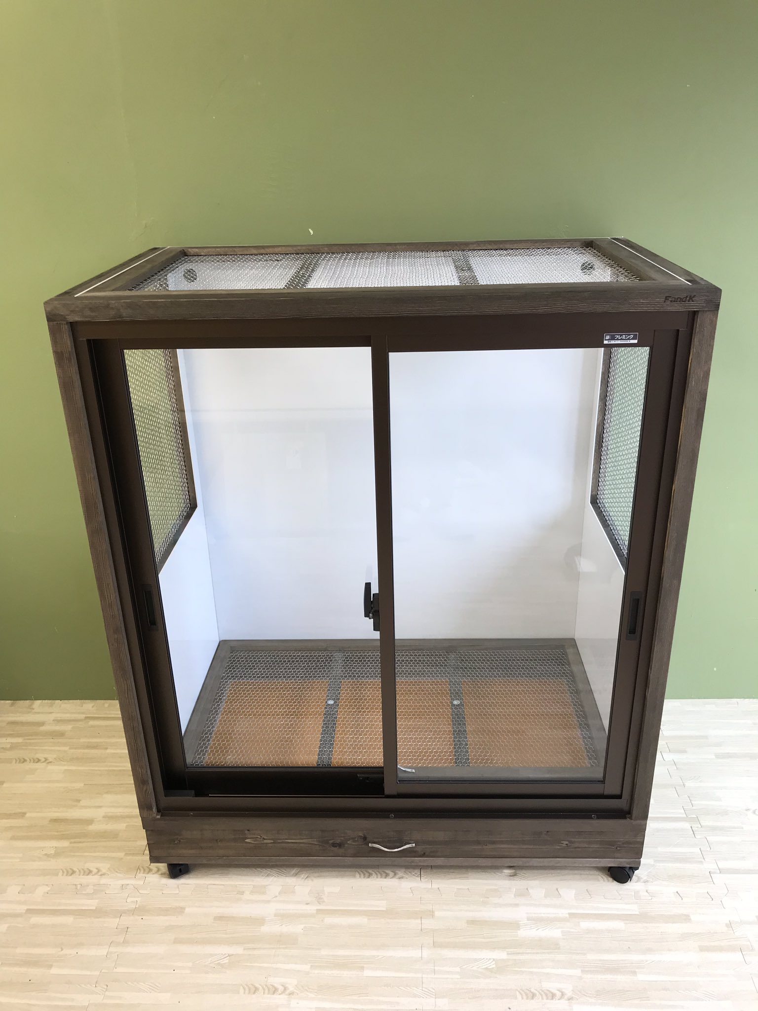 FandK爬虫類木製ケージ スタンダード防水仕様 900×450×450