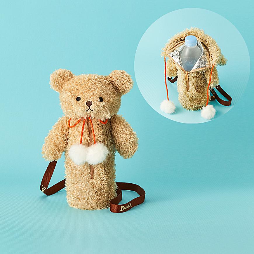 新商品 発売中 】 もこもこしたベアフルのボトルケース「#ベアフル
