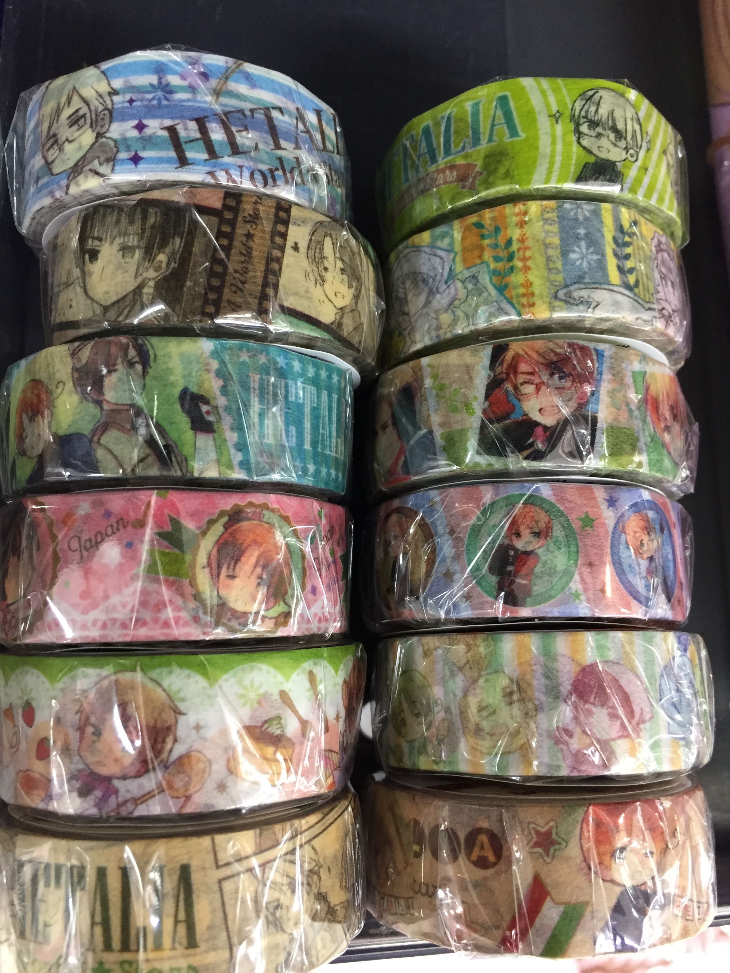 ヘタリア ロールふせん ぐるぐる付箋コレクション イギリス ヘタリア