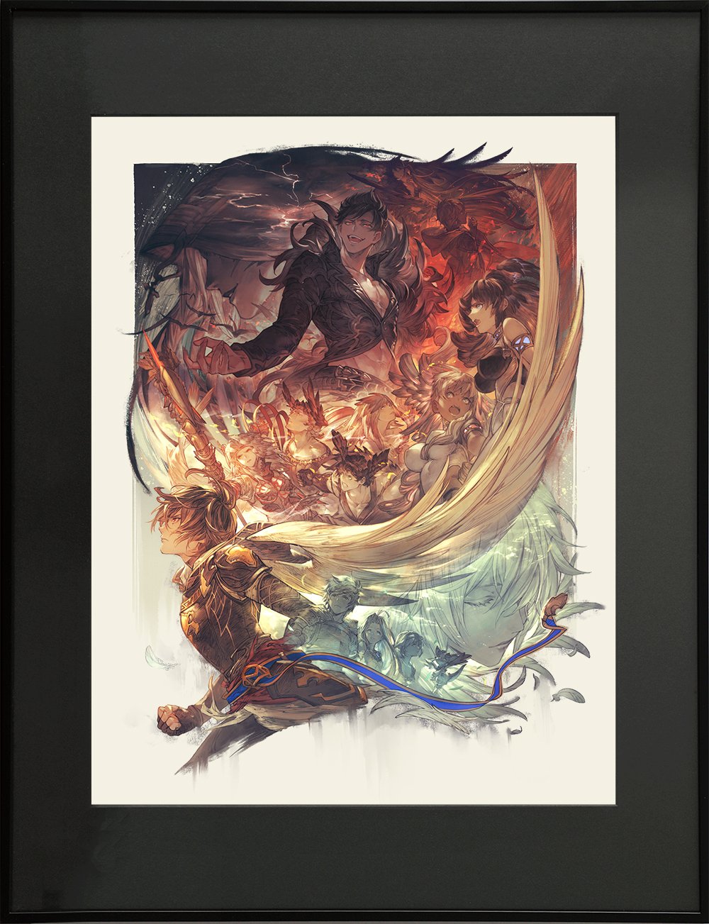 H*U様 グランブルーファンタジー 高精細複製画 ベリアル