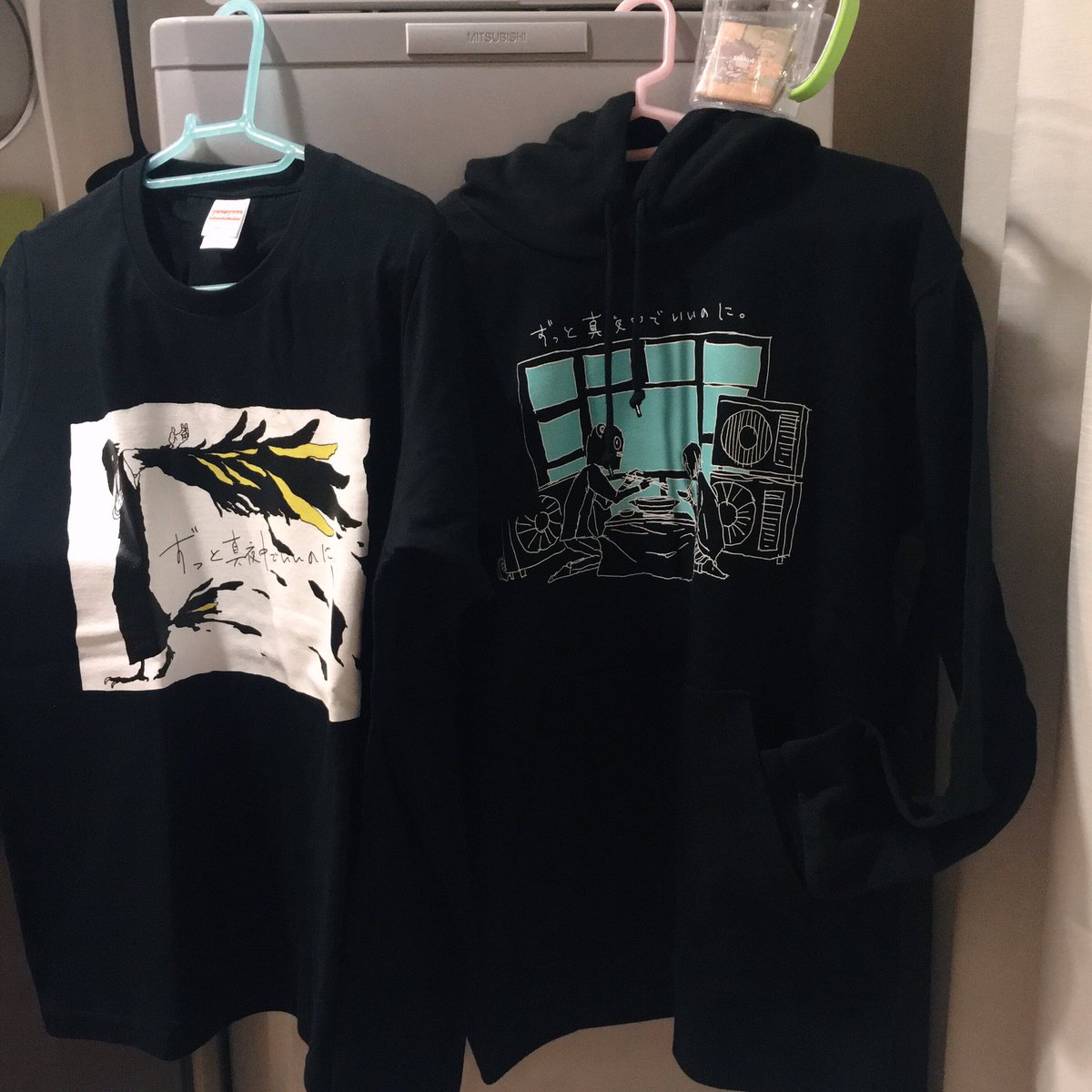 ずっと真夜中でいいのに。 開店記念Tシャツ ずっと真夜中でいいのに