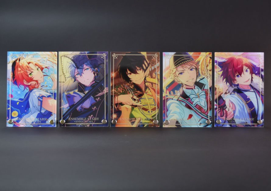 あんスタ4周年記念ケーキ特典 アクリルシャドーボックス／乙狩アドニス