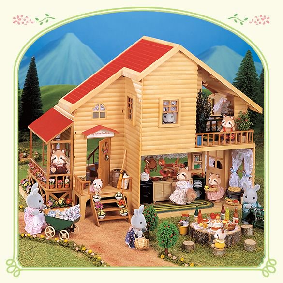 シルバニア村のおもいでアルバム 赤い屋根の大きなお家（初代）：1995