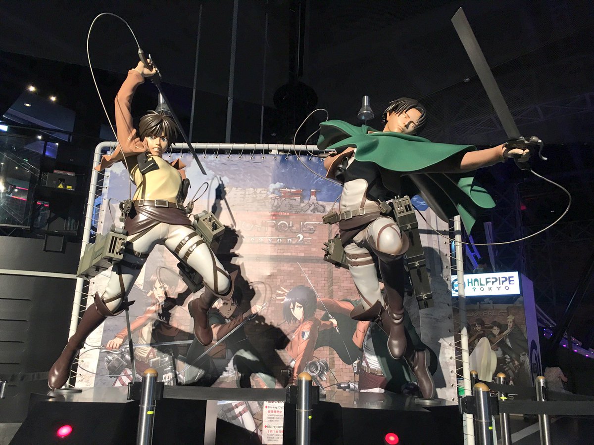 進撃の巨人」より、リヴァイ、エルヴィンの新商品が登場