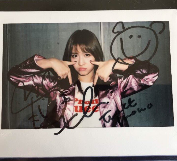 TWICE ENEMY モモ チェキ 直筆サイン入り タワレコ TWICE ENEMY モモ