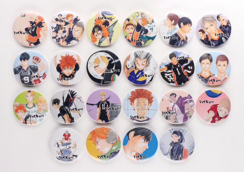 ハイキュー コレクション缶バッジ5弾 宮治 ジャンプフェスタ 60点