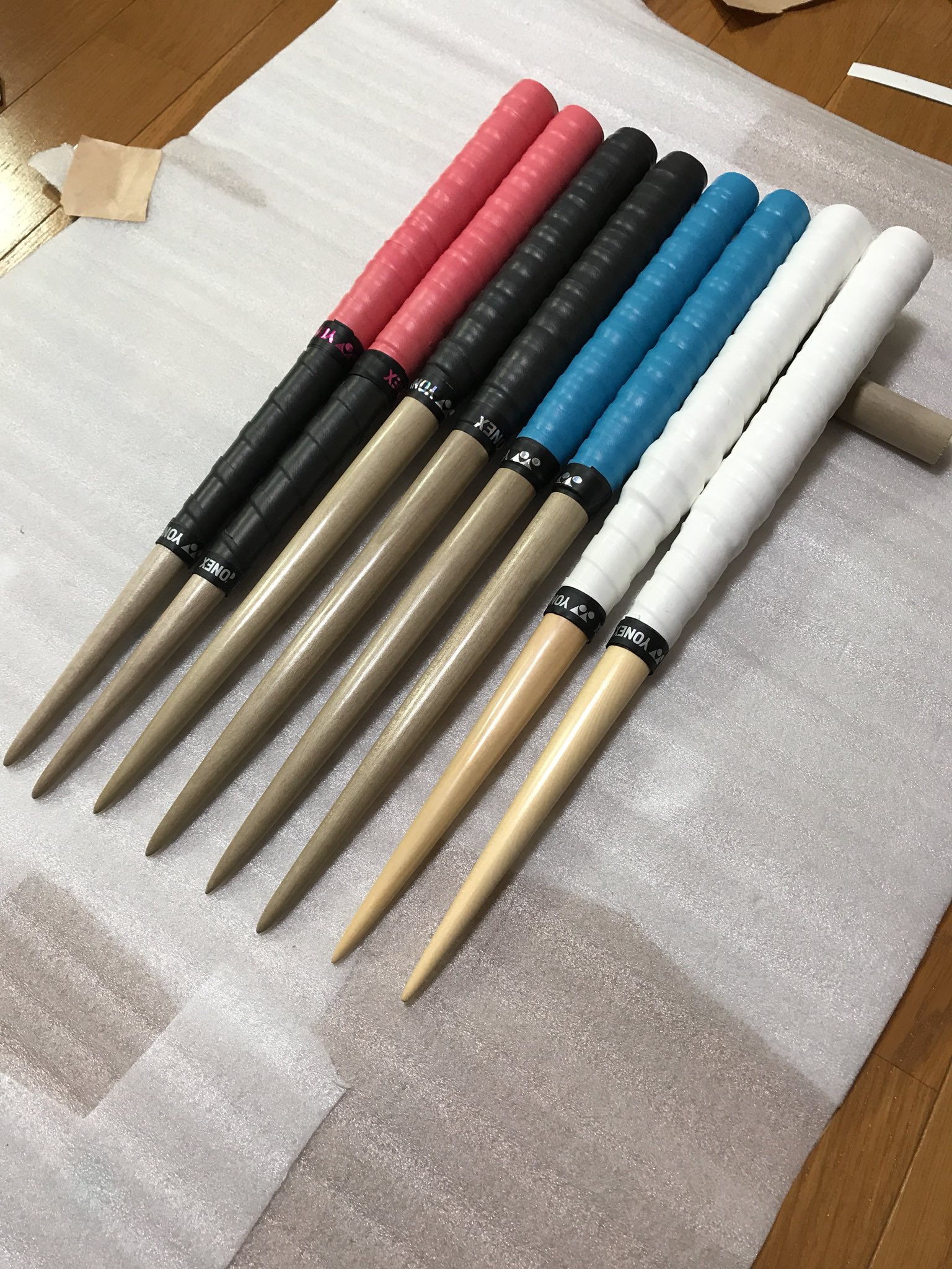 太鼓の達人 マイバチ オーダーメイド 万能型 米ヒバ 朴 ヒノキ