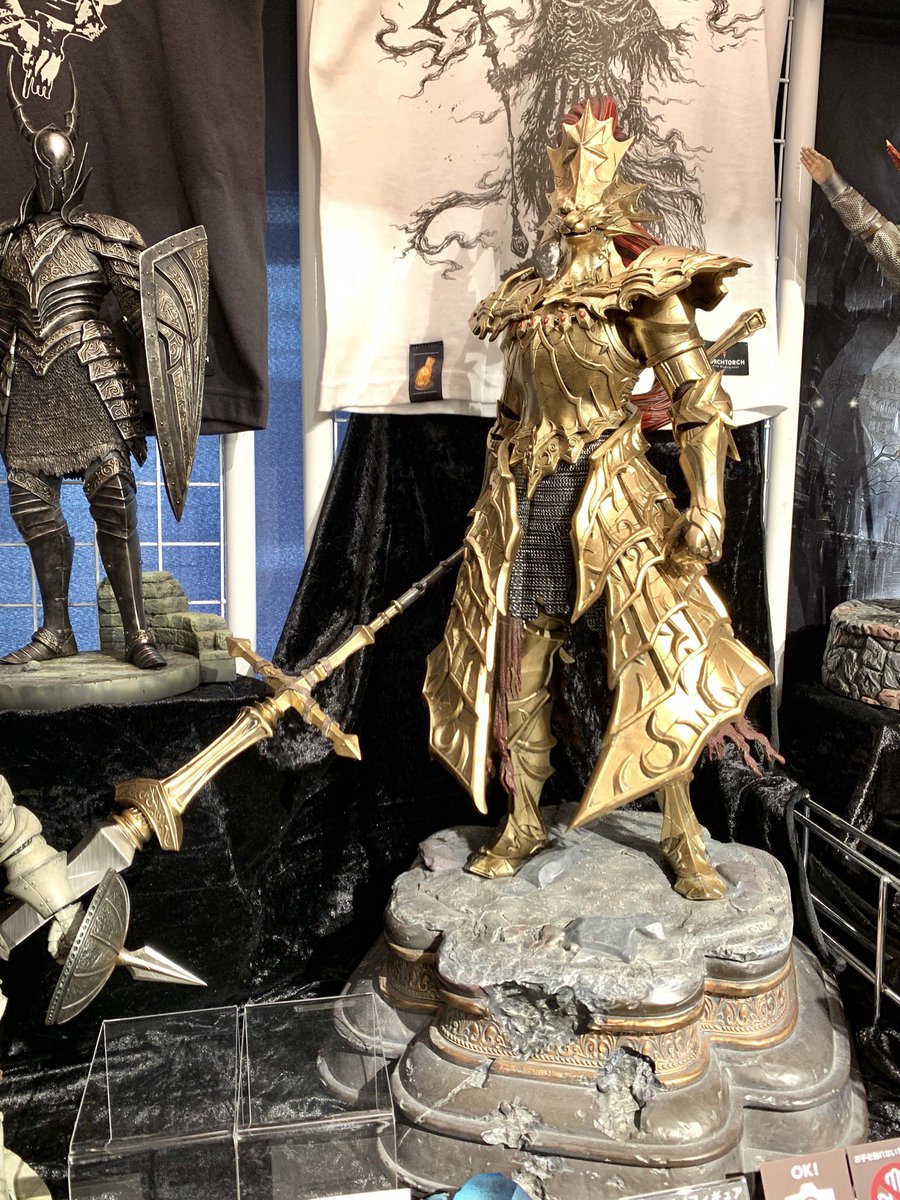 ダークソウル 竜狩りオーンスタイン ブロンズ フィギュア 置物