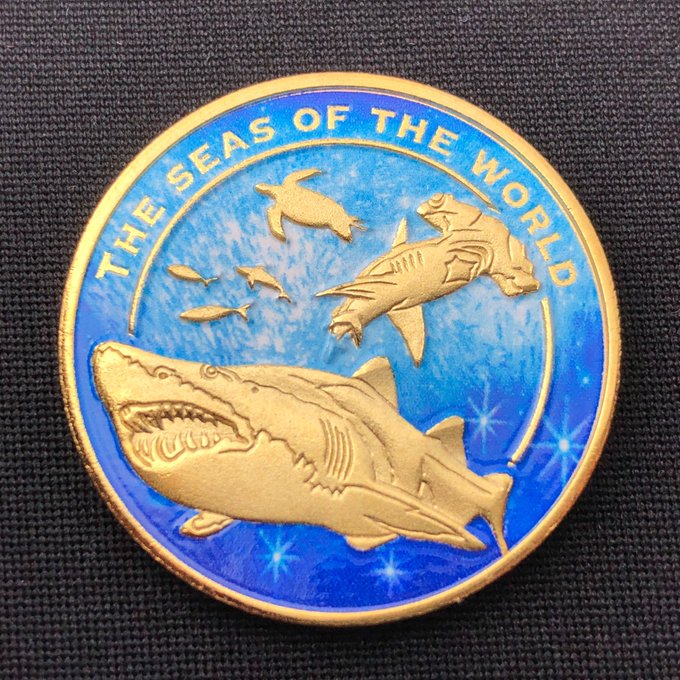 アクアワールド大洗水族館☆サメ☆記念メダル☆茶平工業