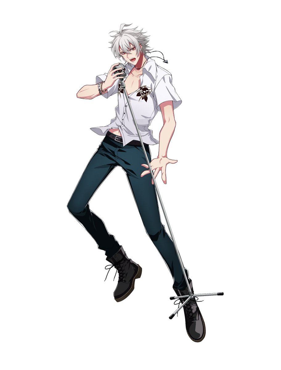 ヒプノシスマイク ヒプマイ アクリルスタンド 左馬刻 立ち絵 初期絵柄