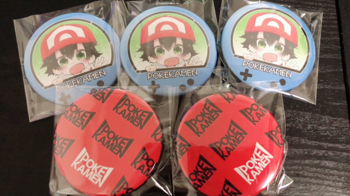 夏休みプレゼントスペシャル🎁✨ ポケカメン缶バッジを『サイン付き