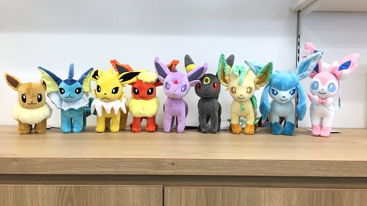 イーブイコレクション Eevee Collection 全9種類 ぬいぐるみ イーブイ