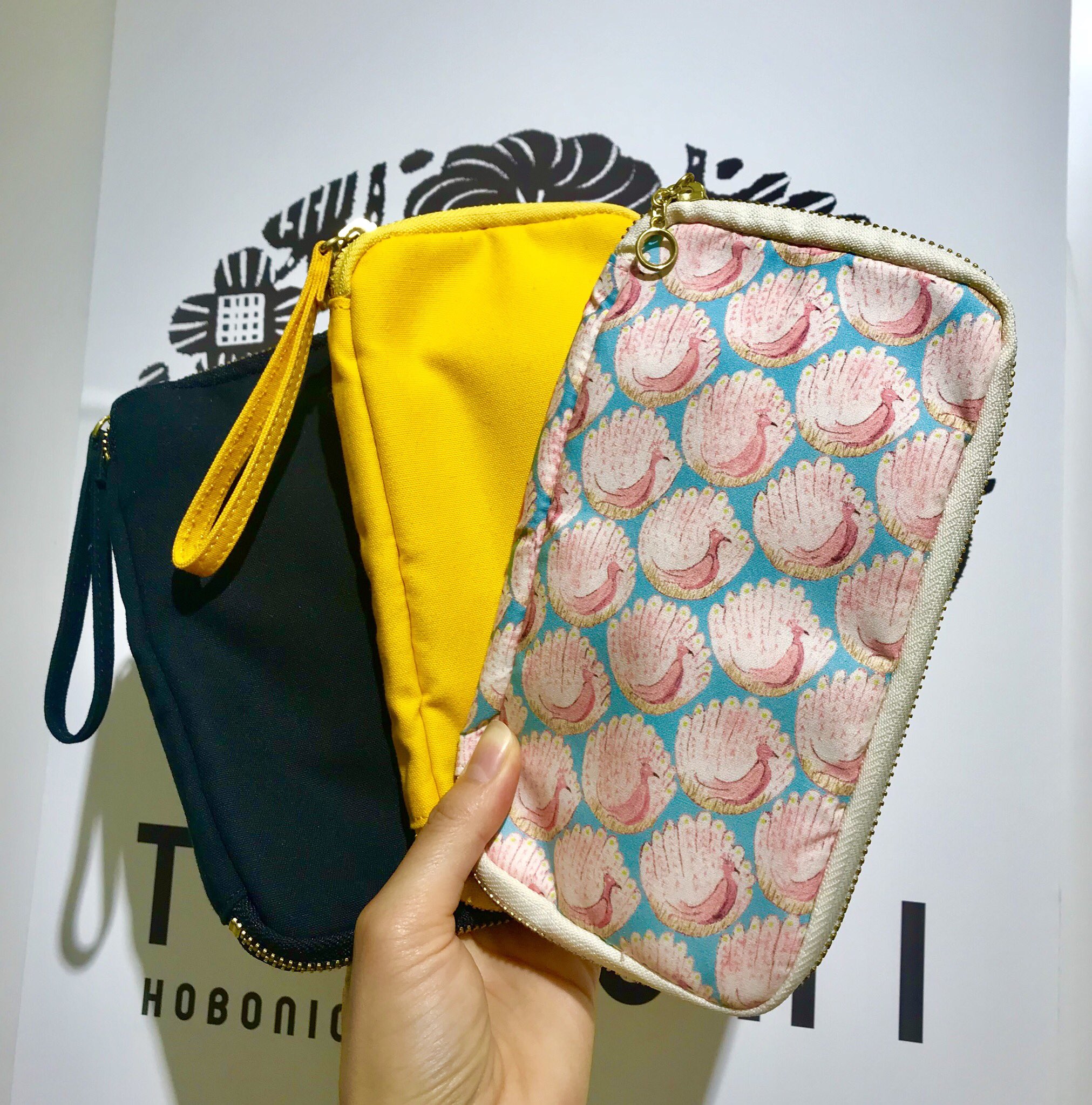 ほぼ日 ミナペルホネン タンバリン ちいさいひきだしポーチ ほぼ日手帳