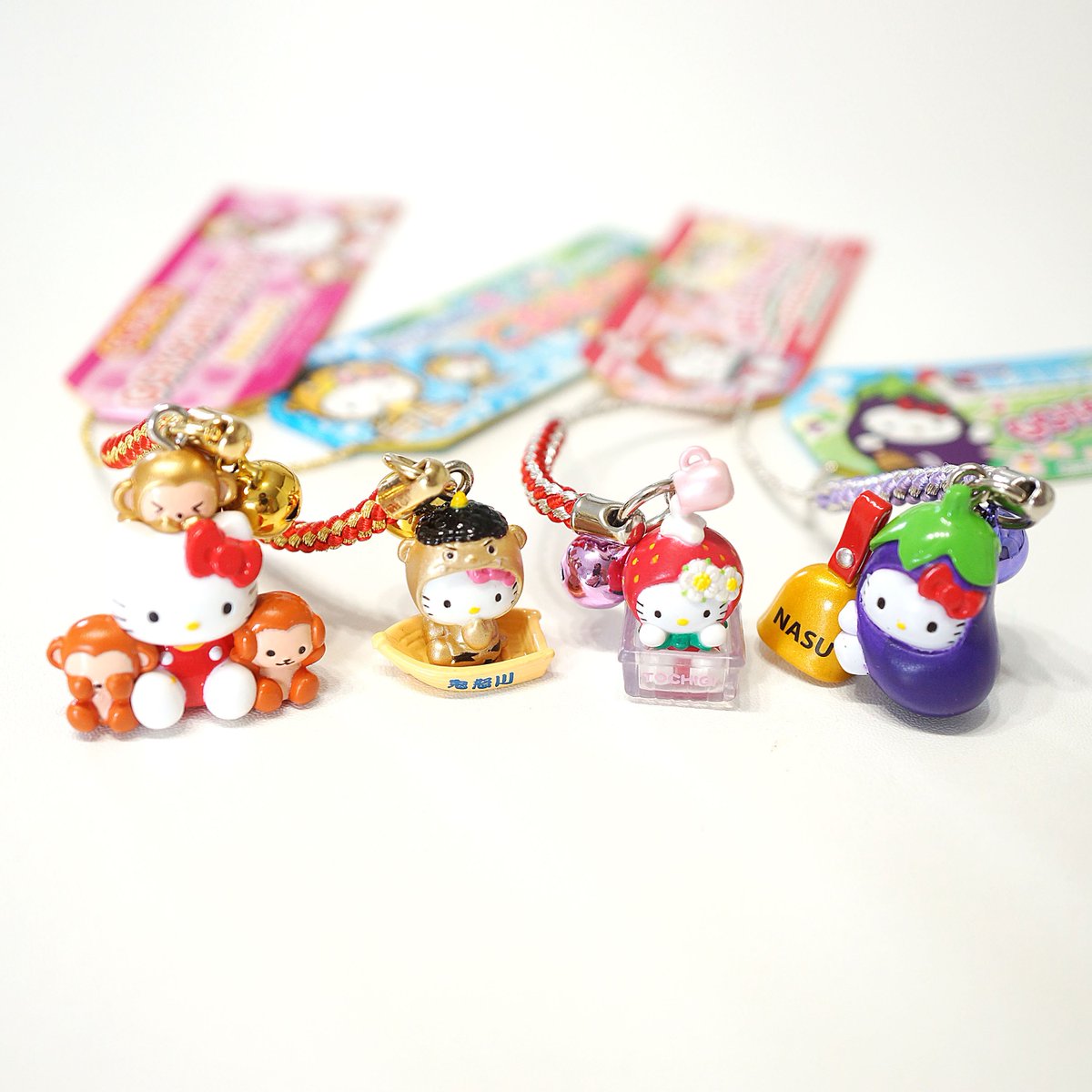 入手困難】ご当地キティ マスコット那須限定 なすキティ 平成レトロ 激