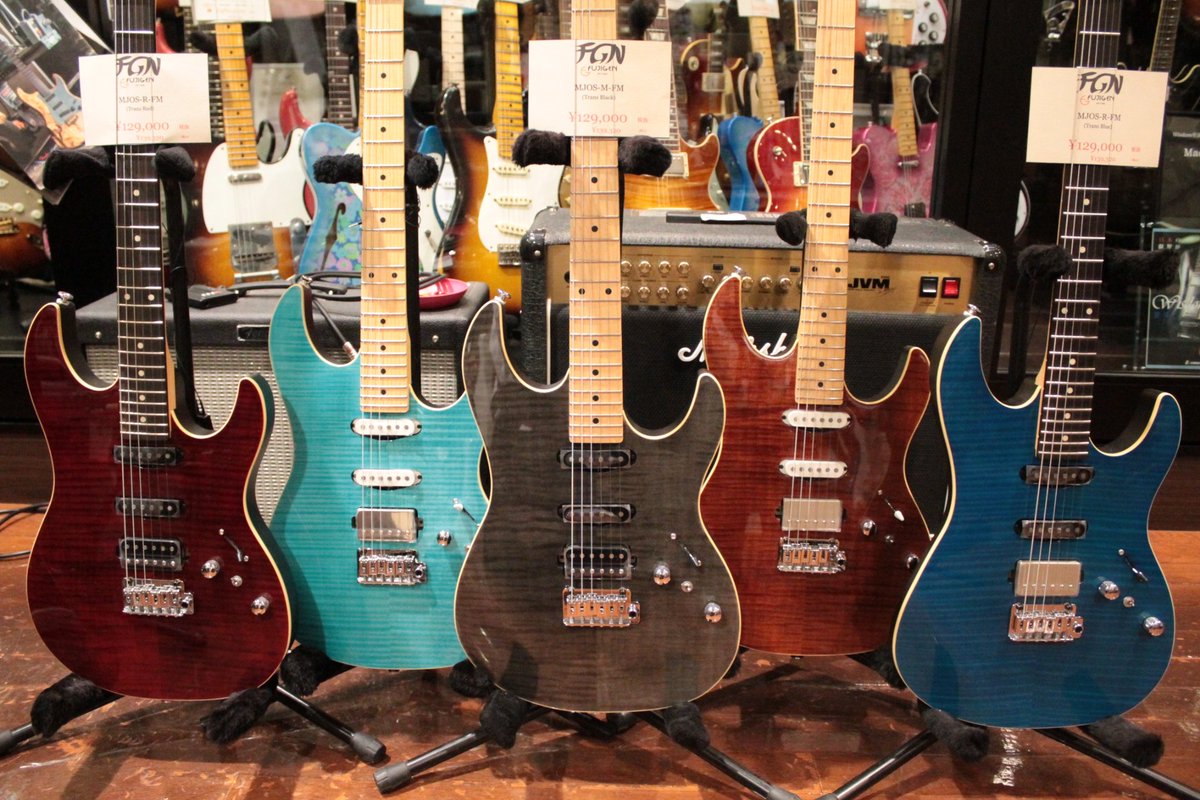 フジゲンmjos 山野楽器✖️saito✖️fujigen コラボギター フジゲン