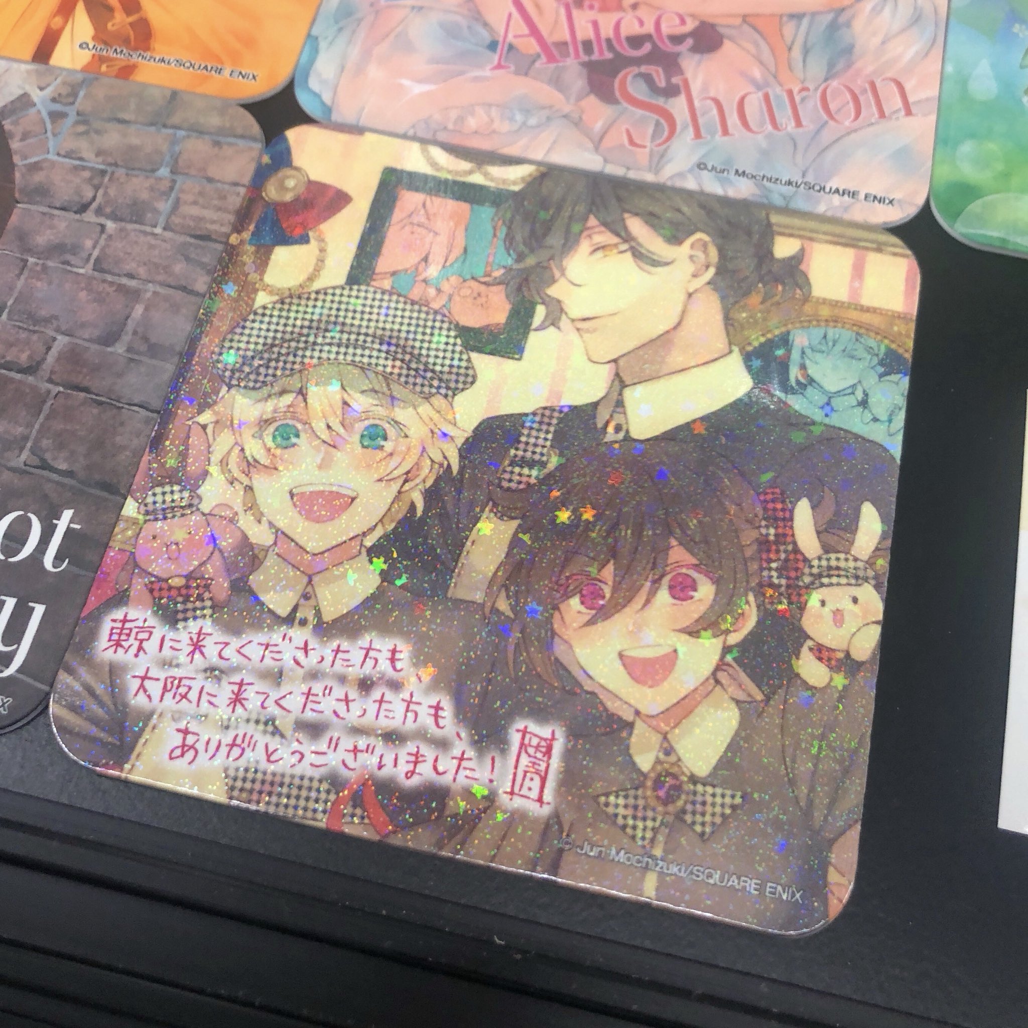 アニぱら パンヴァニカフェ コースター ポスカ クリアファイル他